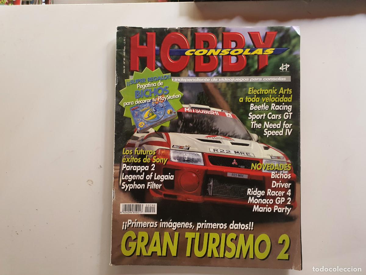 Coleccionismo de Revistas y Peri&oacute;dicos: REVISTA HOBBY CONSOLAS - N&ordm; 90 GRAN TURISMO BICHOS