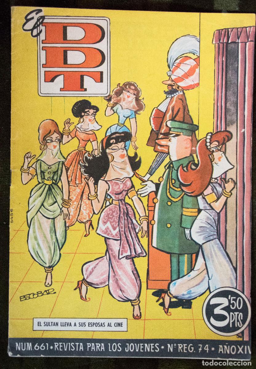 Collezionismo di Riviste e Giornali: Revista El DDT n&uacute;m. 661. A&ntilde;o 1958.