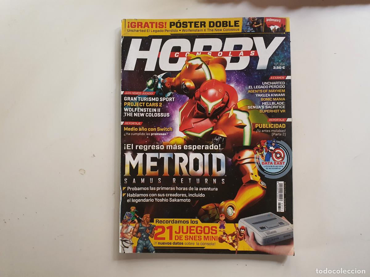 Collection Magazines and Newspapers: REVISTA HOBBY CONSOLAS - N&ordm; 314 INCLUYE POSTER
