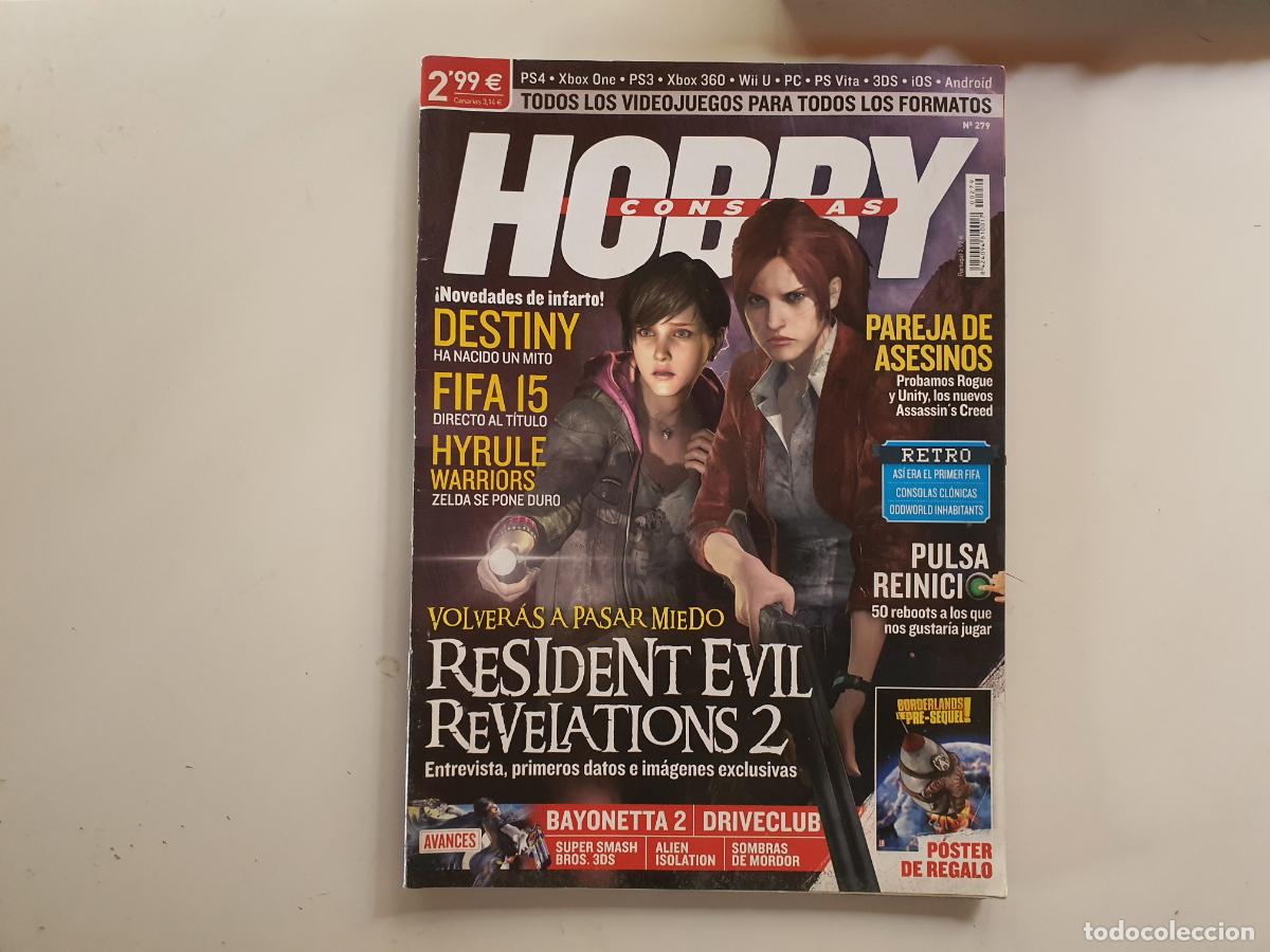 Colecionismo de Revistas e Jornais: REVISTA HOBBY CONSOLAS - N&ordm; 279 RESIDENT EVIL REVELATIONS 2 INCLUYE POSTER