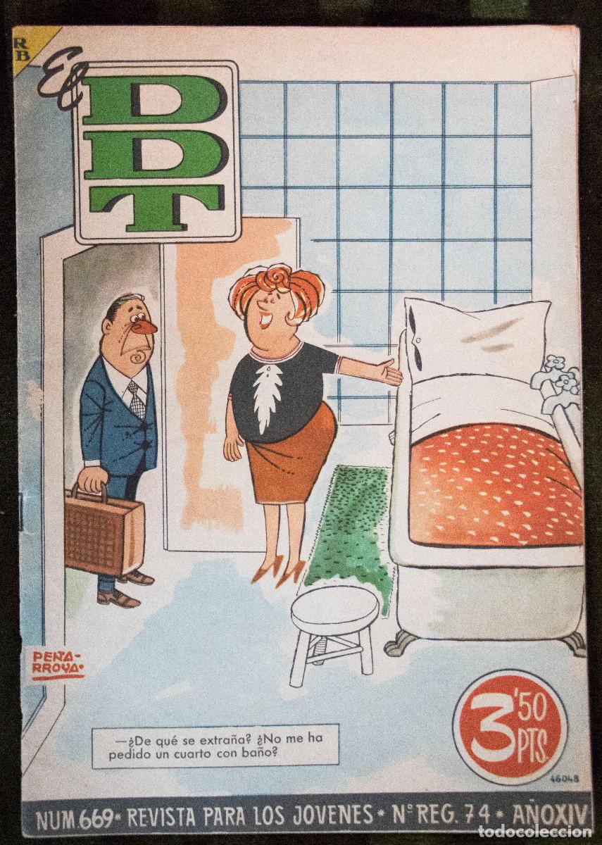 Coleccionismo de Revistas y Peri&oacute;dicos: Revista El DDT n&uacute;m. 669. A&ntilde;o 1958.