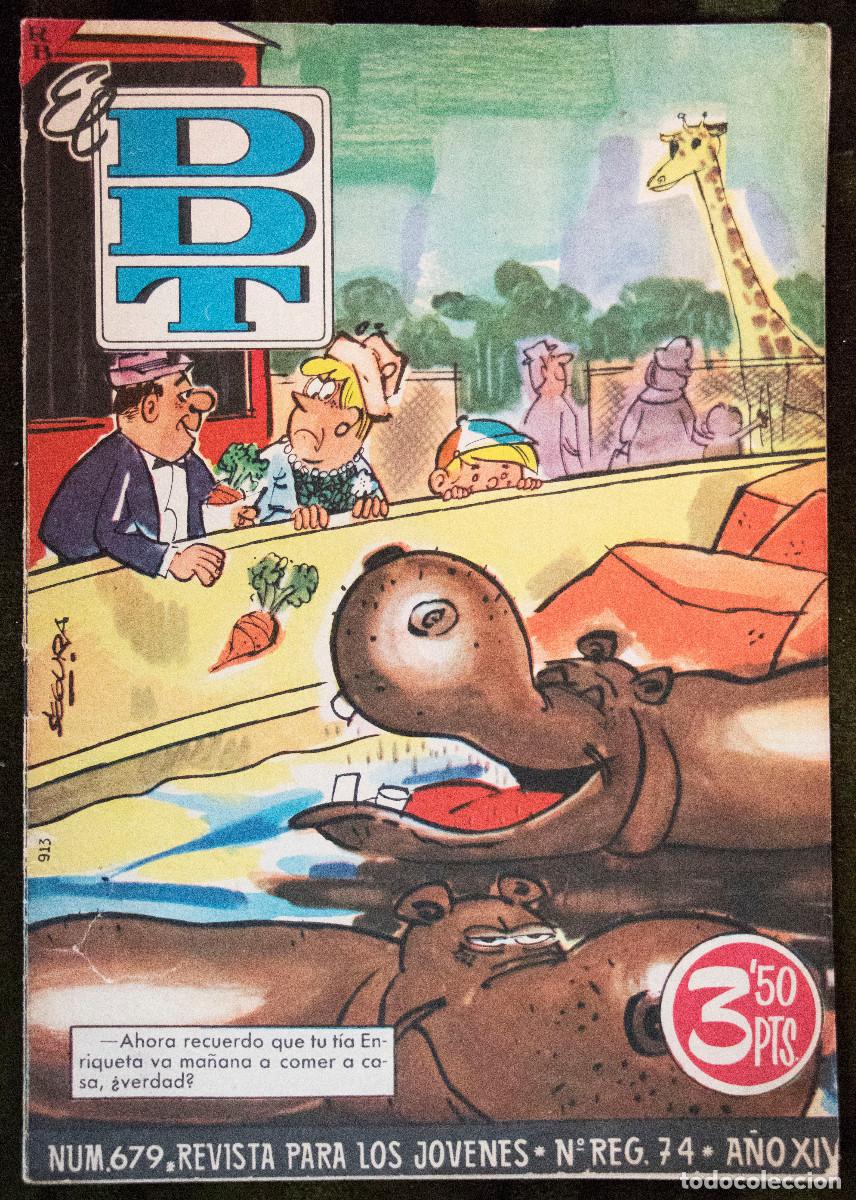 Colecionismo de Revistas e Jornais: Revista El DDT n&uacute;m 679. A&ntilde;o 1958.