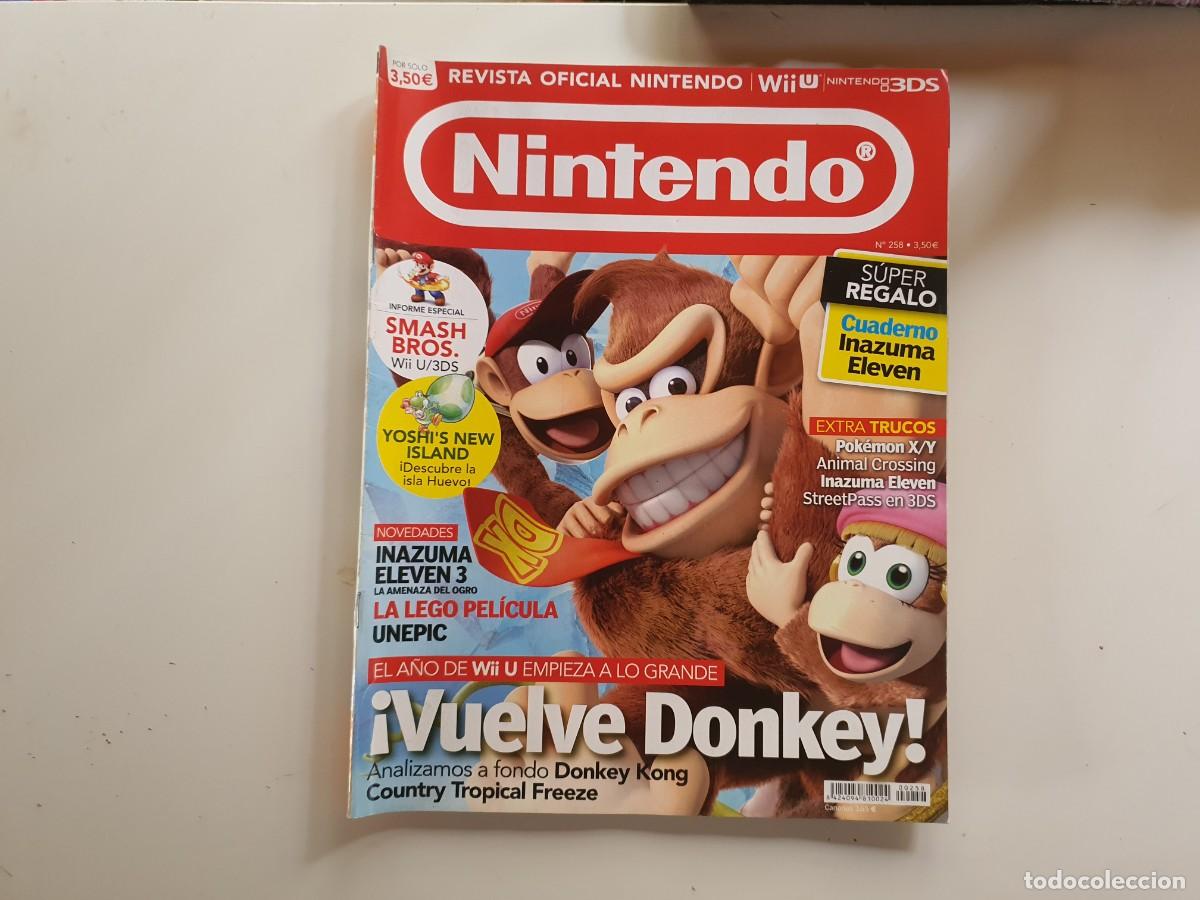Coleccionismo de Revistas y Peri&oacute;dicos: REVISTA OFICIAL NINTENDO WII U 3DS - N&ordm; 258 DONKEY