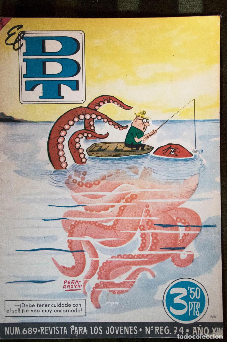 Coleccionismo de Revistas y Peri&oacute;dicos: Revista El DDT n&uacute;m 689. A&ntilde;o 1958.