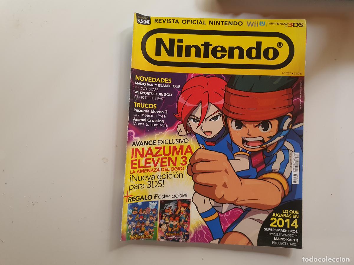 Coleccionismo de Revistas y Peri&oacute;dicos: REVISTA OFICIAL NINTENDO WII U 3DS - N&ordm; 257 INAZUMA ELEVEN