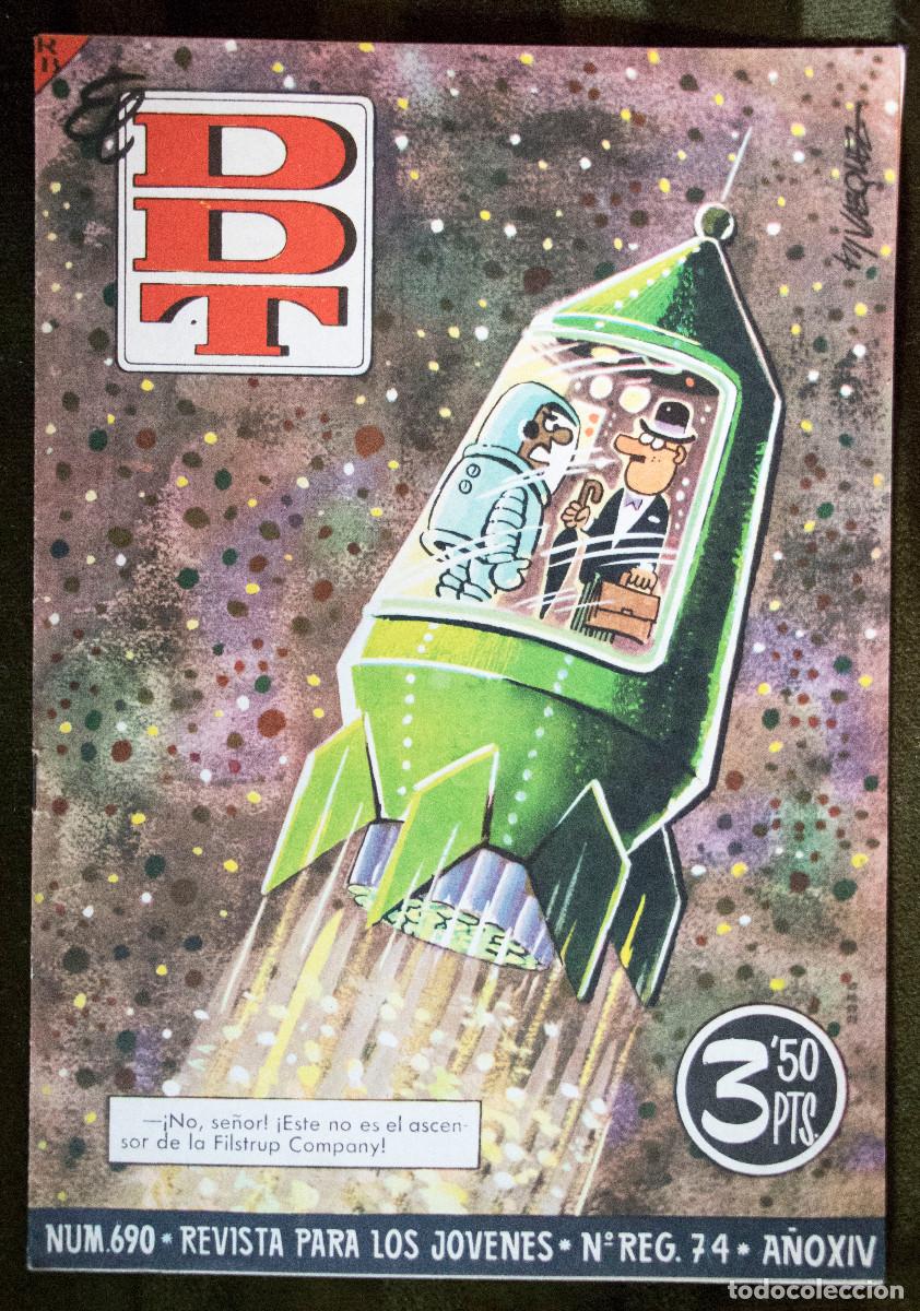 Coleccionismo de Revistas y Peri&oacute;dicos: Revista El DDT n&uacute;m 690. A&ntilde;o 1958.