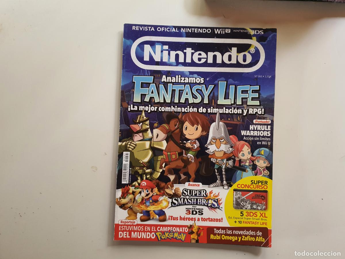 Coleccionismo de Revistas y Peri&oacute;dicos: REVISTA OFICIAL NINTENDO WII U 3DS - N&ordm; 265 FANTASY LIFE