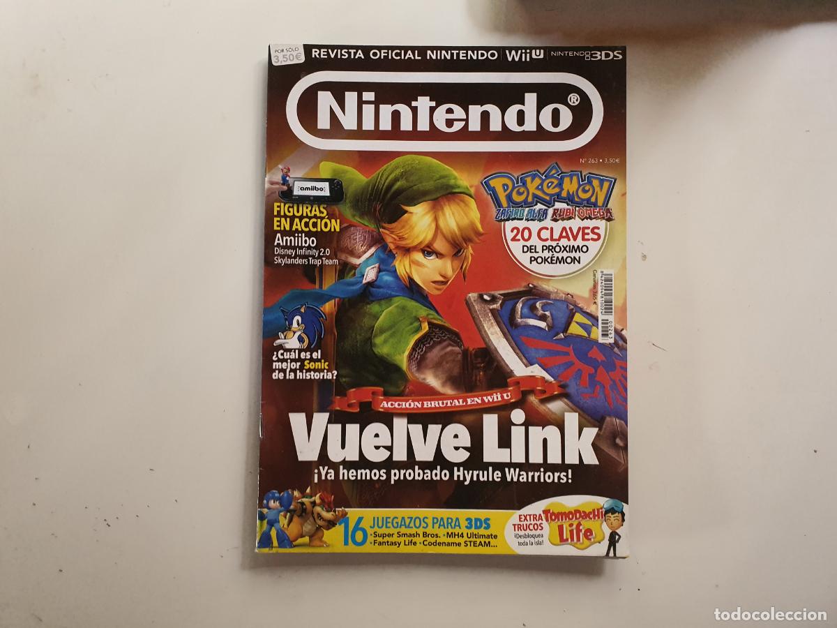 Coleccionismo de Revistas y Peri&oacute;dicos: REVISTA OFICIAL NINTENDO WII U 3DS - N&ordm; 263 ZELDA POKEMON
