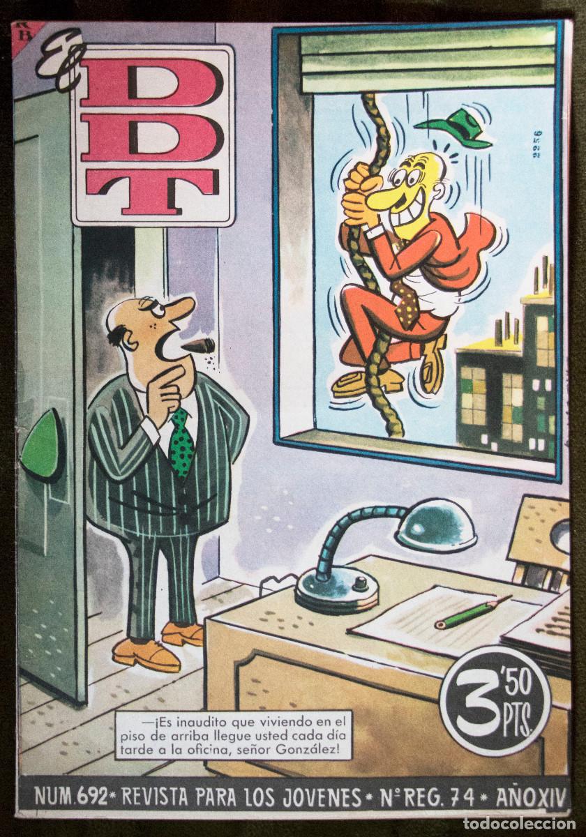 Coleccionismo de Revistas y Peri&oacute;dicos: Revista El DDT n&uacute;m 692. A&ntilde;o 1958.