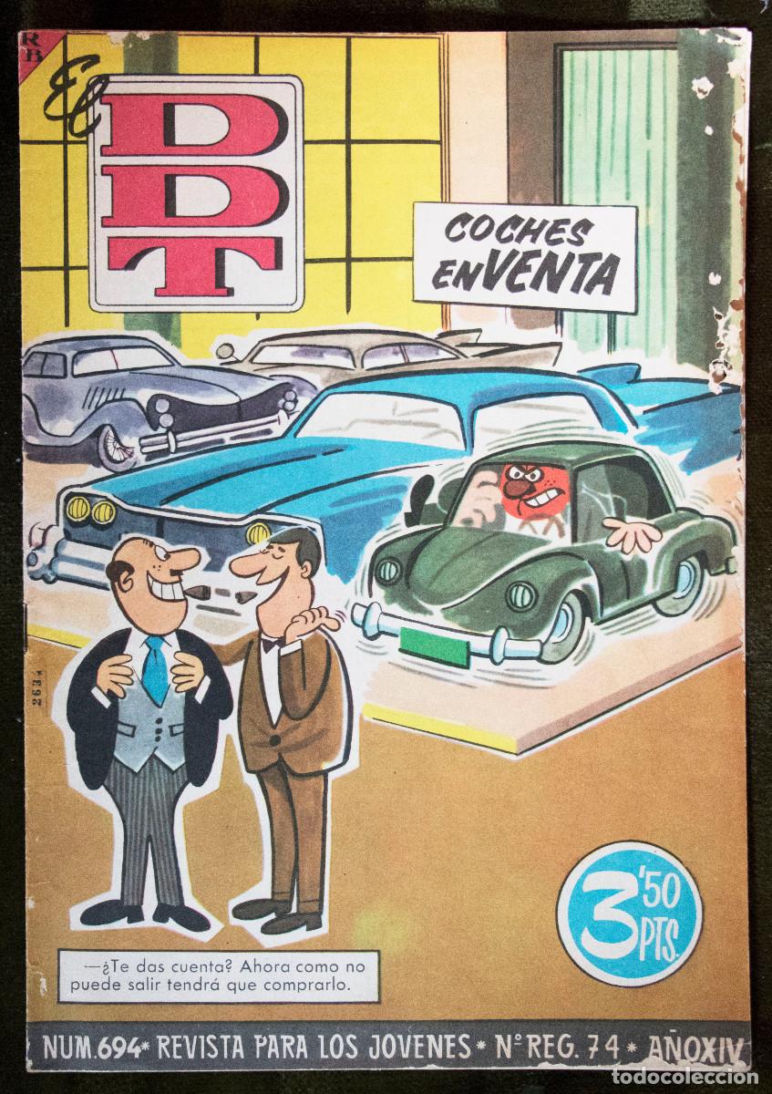 Coleccionismo de Revistas y Peri&oacute;dicos: Revista El DDT n&uacute;m 694. A&ntilde;o 1958.