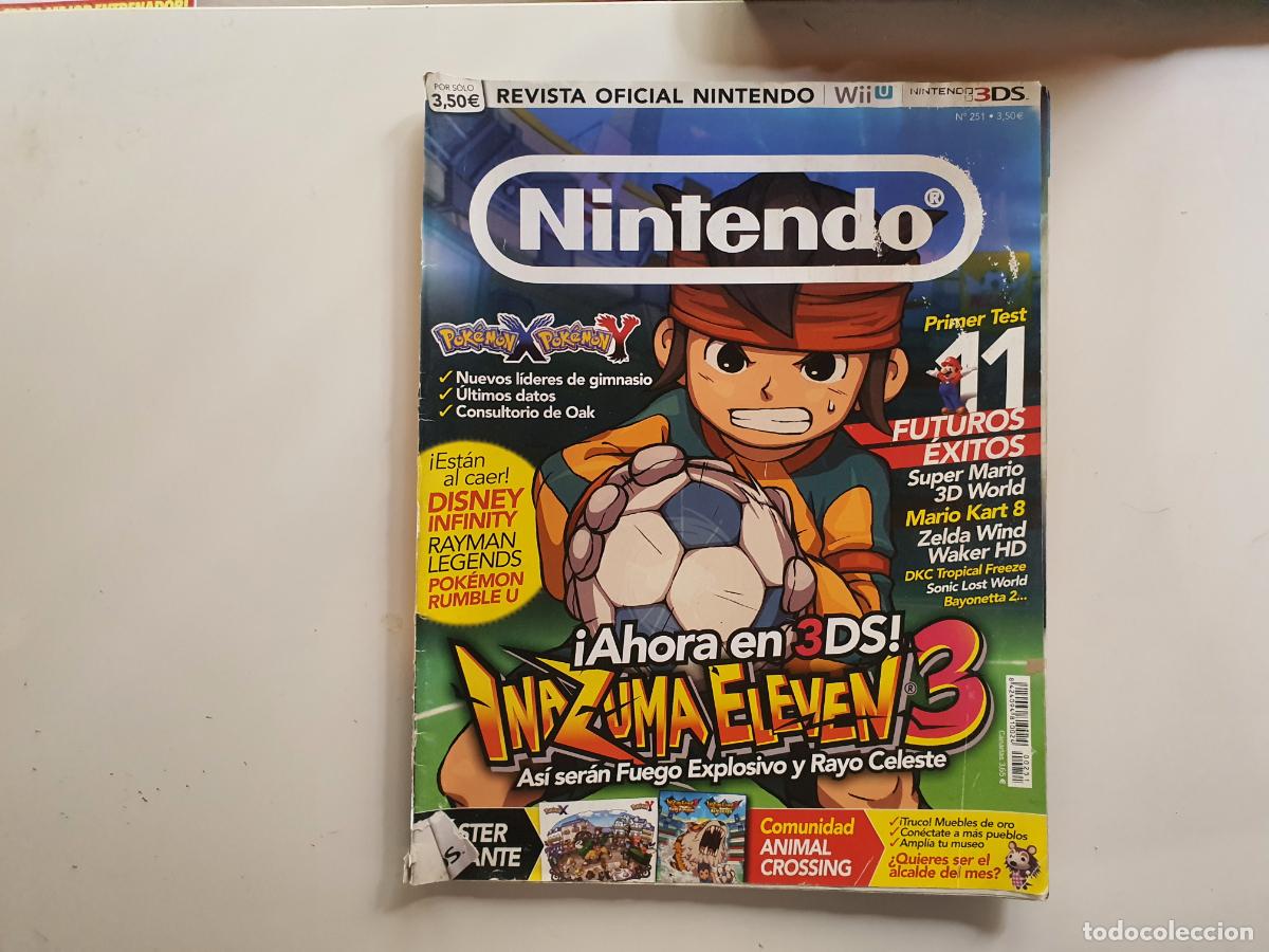 Coleccionismo de Revistas y Peri&oacute;dicos: REVISTA OFICIAL NINTENDO WII U 3DS - N&ordm; 251 INAZUMA ELEVEN