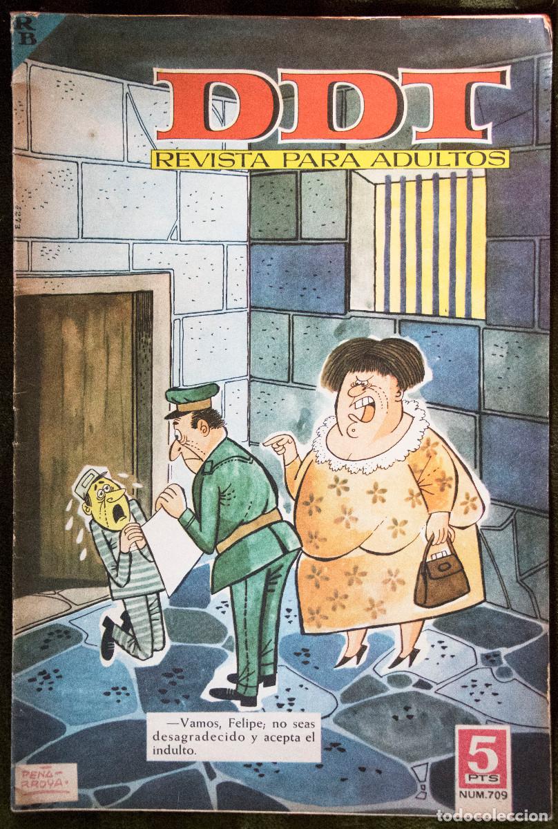 Coleccionismo de Revistas y Peri&oacute;dicos: Revista El DDT n&uacute;m 709. A&ntilde;o 1958.