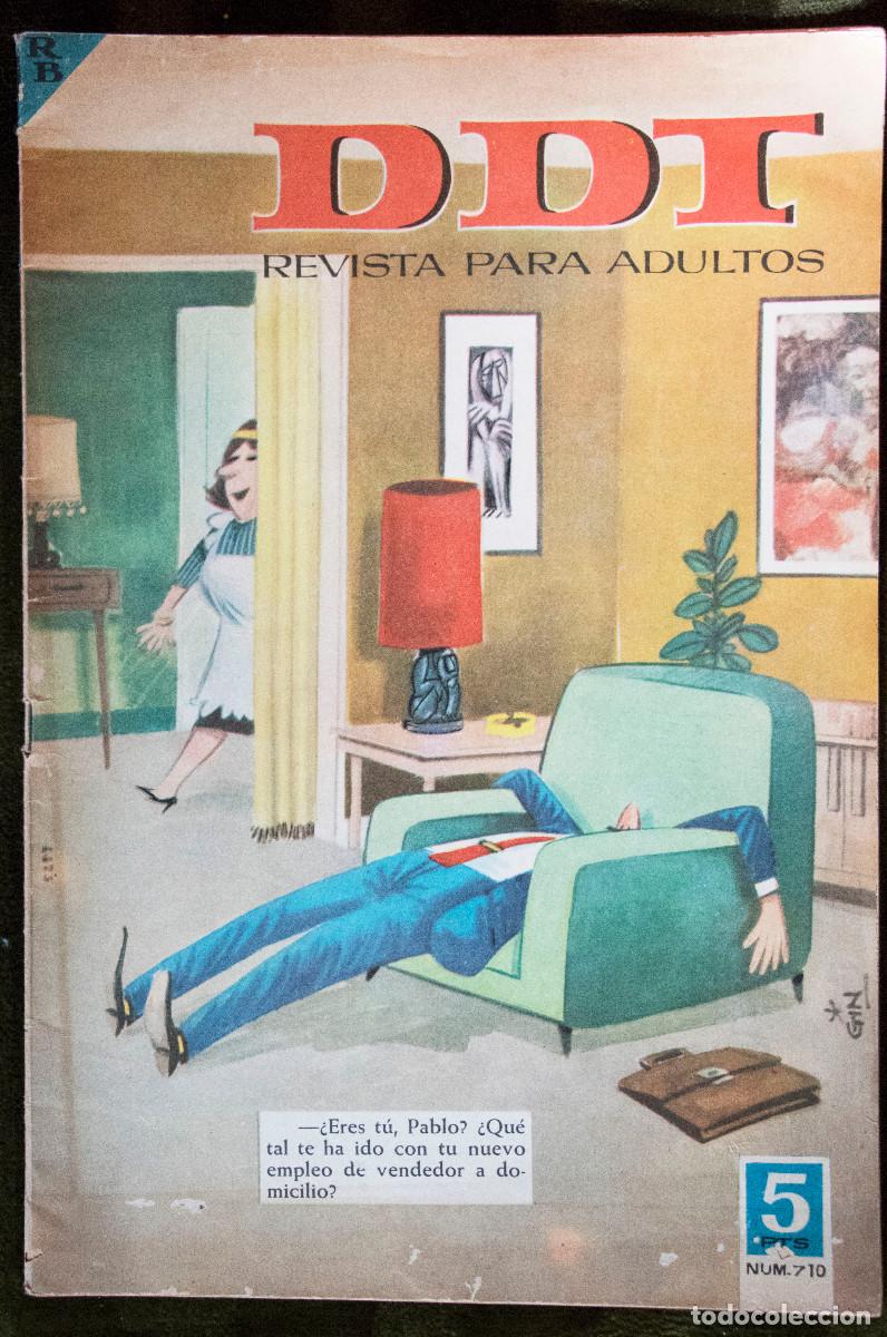 Coleccionismo de Revistas y Peri&oacute;dicos: Revista El DDT n&uacute;m 710. A&ntilde;o 1958.