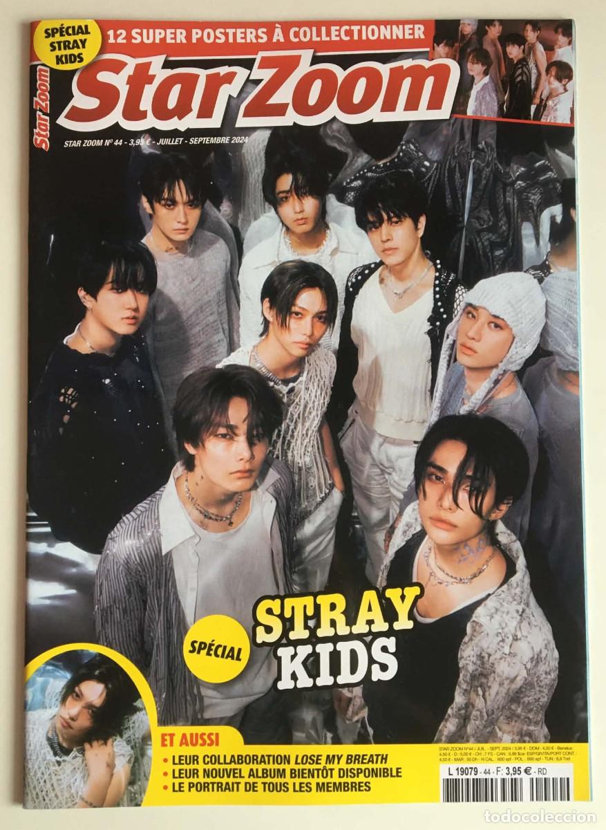 Coleccionismo de Revistas y Peri&oacute;dicos: Stray Kids Special Bangchan Lee Know Changbin Hyunjin Felix Seungmin I.N Star Zoom 2025 Music K-Pop