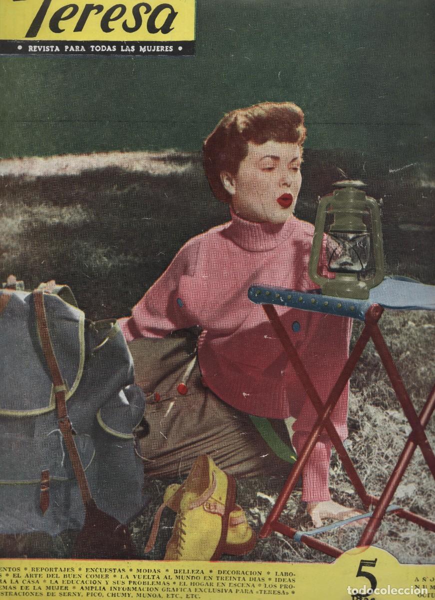 Coleccionismo de Revistas y Peri&oacute;dicos: REVISTA TERESA PARA TODAS LAS MUJERES NUMERO 22 MES DE OCTUBRE DEL A&Ntilde;O 1955 BUEN ESTADO1956