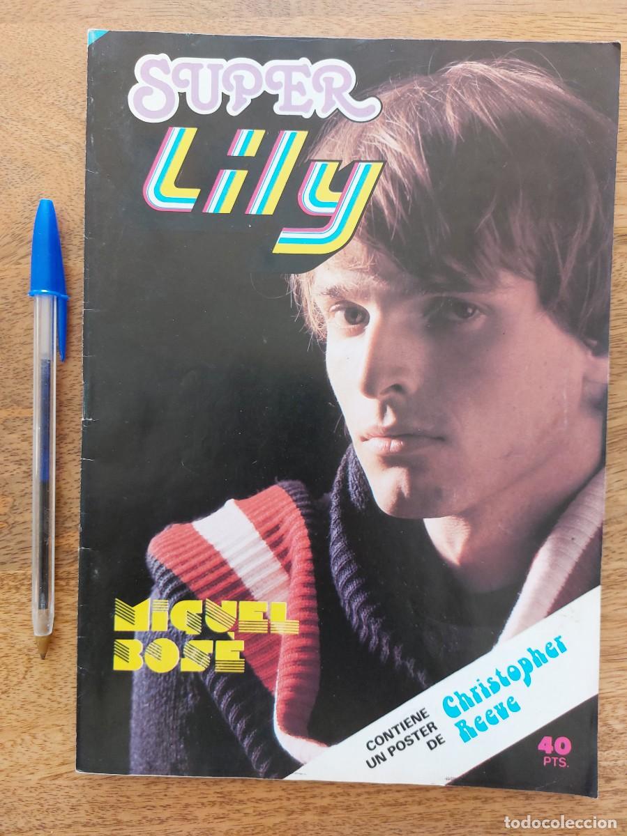 Collezionismo di Riviste e Giornali: SUPER LILY - N&ordm; 41 - A&Ntilde;O 1979 - GEORGE HARRISON ( BEATLES ) * POSTER DE CHRISTOPHER REEVE SUPERMAN