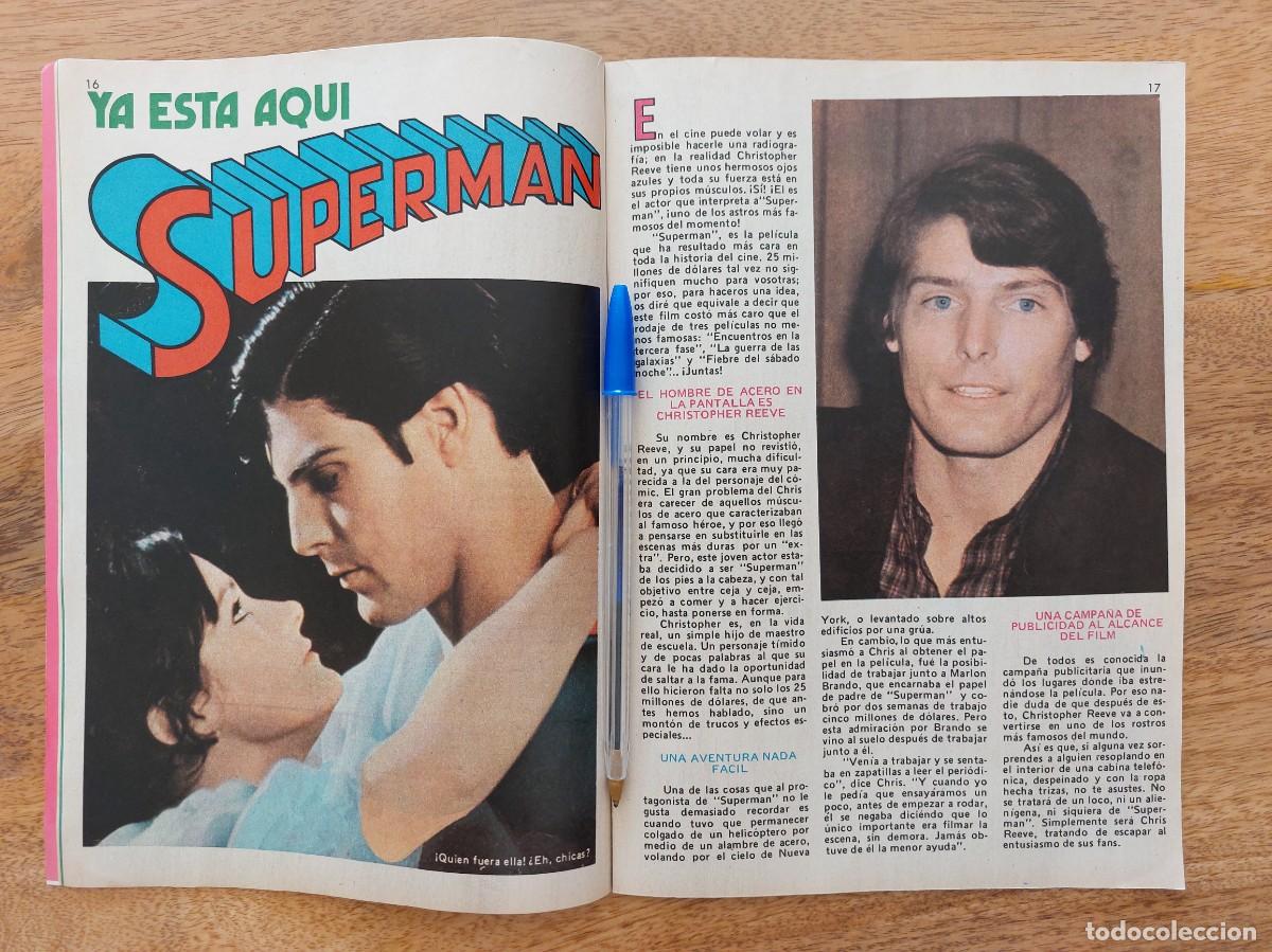 Collezionismo di Riviste e Giornali: REVISTA A&Ntilde;O 1979 - REPORTAJE DE CHRISTOPHER REEVE SUPERMAN