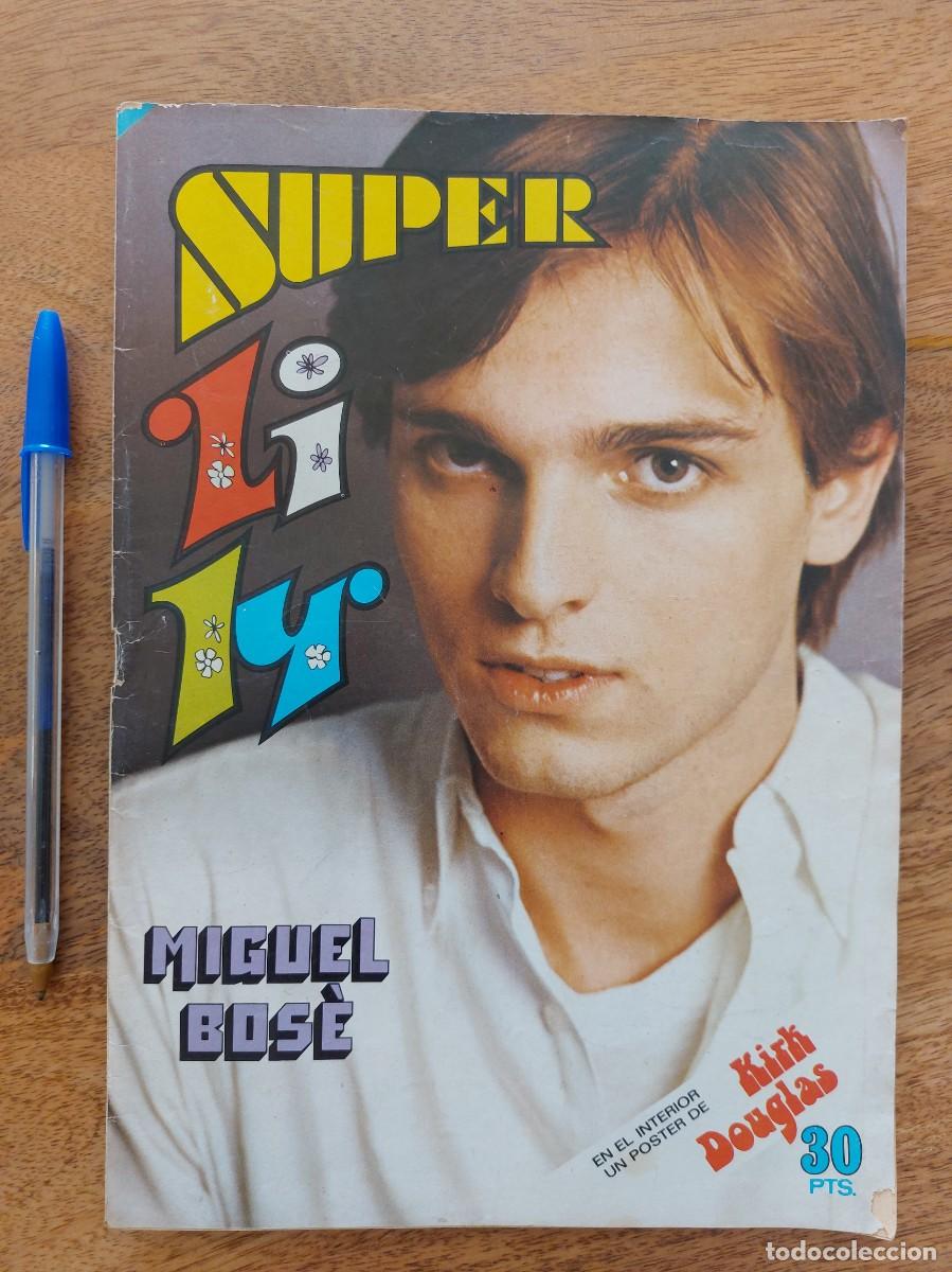 Collection Magazines and Newspapers: Revista Lily N&ordm; 19 - INCLUYE POSTER KIRK DOUGLAS * PORTADA MIGUEL BOSE * A&Ntilde;O 1977 * MOCOSETE