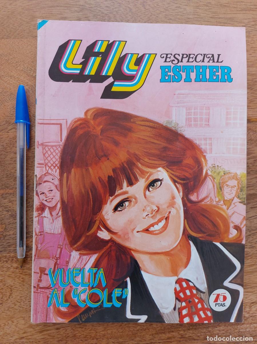 Coleccionismo de Revistas y Peri&oacute;dicos: Revista Lily ESPECIAL ESTHER N&ordm; 9 * 1979 - INCLUYE POSTER LEIF GARRETT * GAL&Aacute;CTICA *