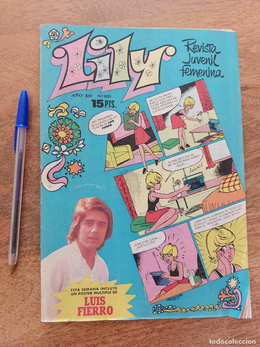 Coleccionismo de Revistas y Peri&oacute;dicos: Revista Lily * A&Ntilde;O XIV N&ordm; 825 - INCLUYE POSTER LUIS FERRO * PUBLICIDAD MU&Ntilde;ECA CORE