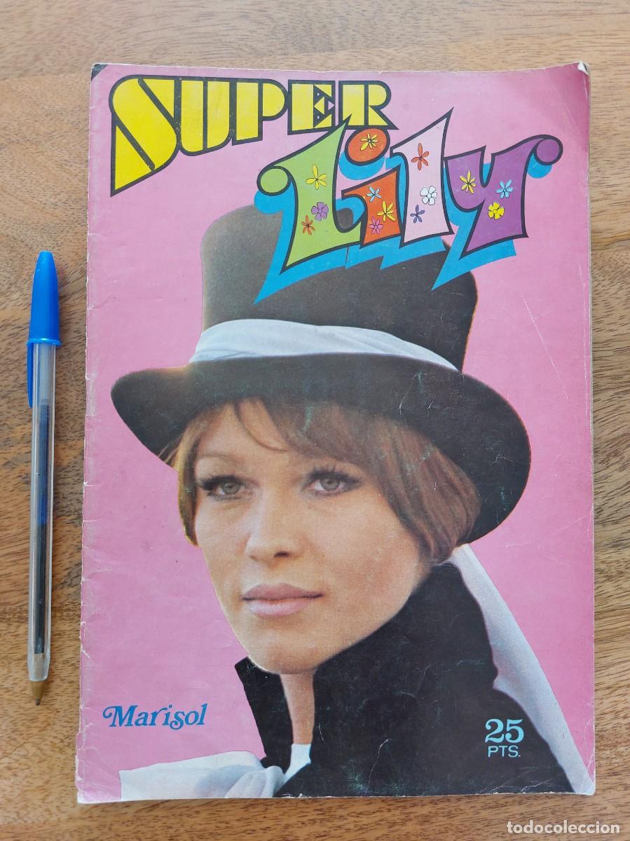 Coleccionismo de Revistas y Peri&oacute;dicos: Revista SUPER LILY N&ordm; 1 A&ntilde;o 1976 * INCLUYE POSTER * MARISOL EN PORTADA