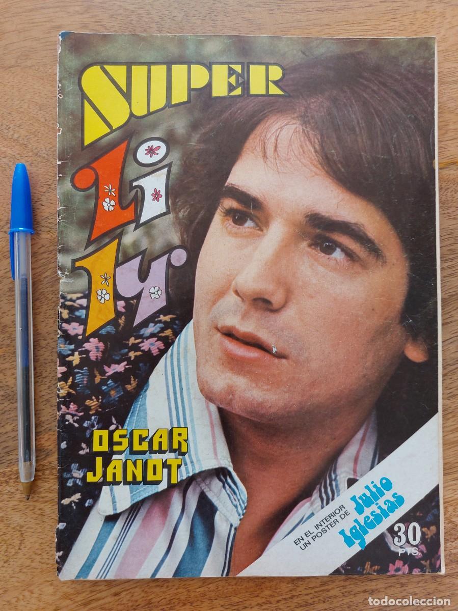 Coleccionismo de Revistas y Peri&oacute;dicos: Revista SUPER LILY N&ordm; 18 A&ntilde;o 1977 * INCLUYE POSTER JULIO IGLESIAS * PUBLI MU&Ntilde;ECA CORE