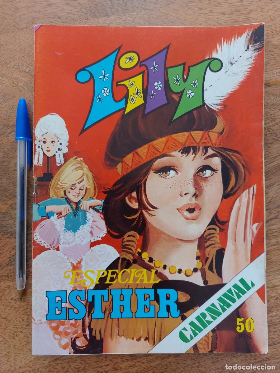 Coleccionismo de Revistas y Peri&oacute;dicos: Revista LILY ESPECIAL ESTHER N&ordm; 3 A&Ntilde;O 1978 * INCLUYE POSTER * PUBLI BABY MOCOSETE