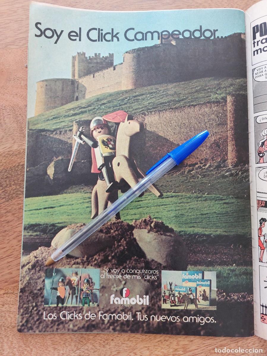 Coleccionismo de Revistas y Peri&oacute;dicos: Revista A&ntilde;o 1976 * INCLUYE VARIAS PUBLICIDADES PRESENTANDO LOS CLIPS DE FAMOBIL