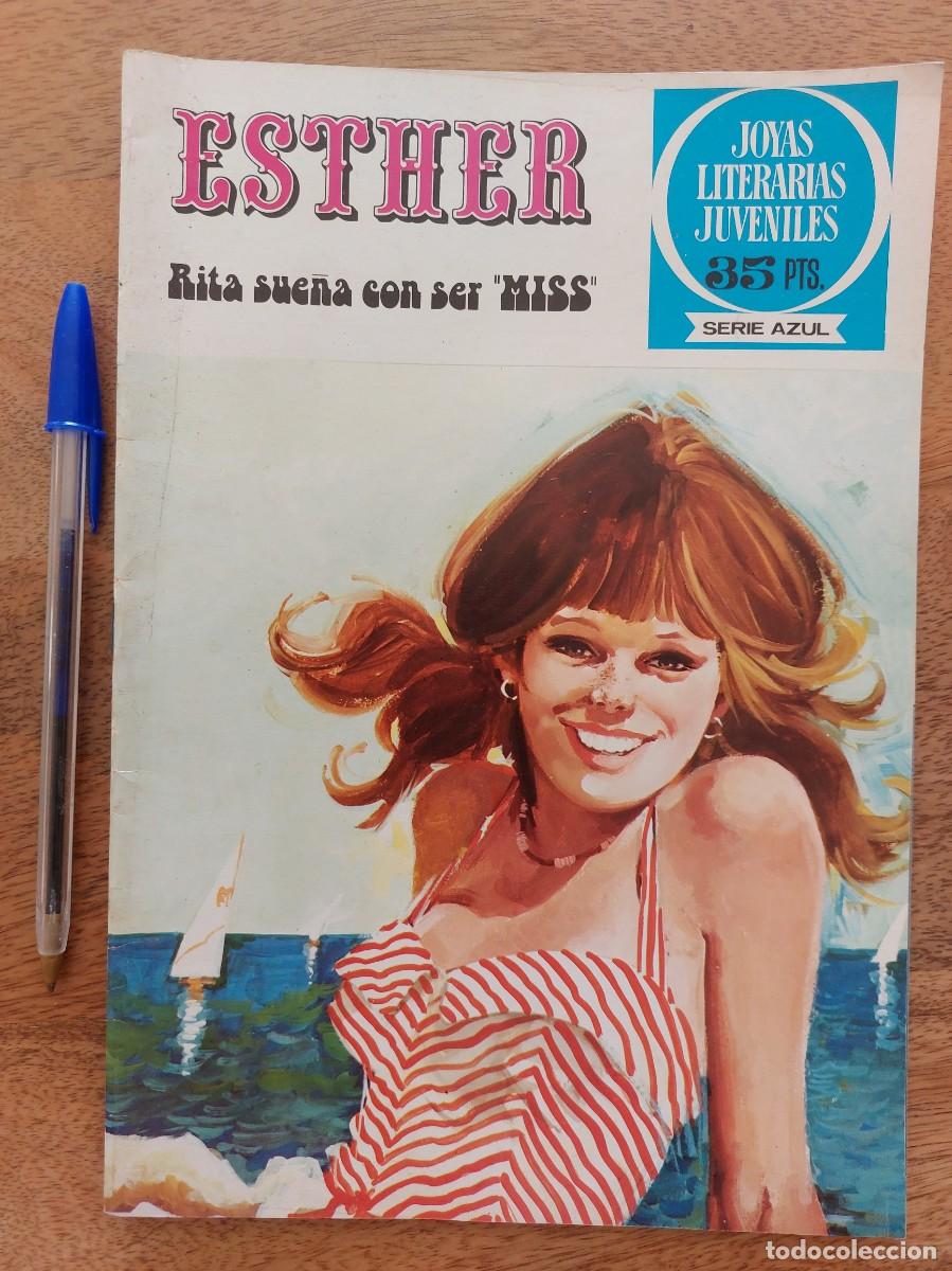 Coleccionismo de Revistas y Peri&oacute;dicos: Revista ESTHER - RITA SUE&Ntilde;A CON SER MISS - JOYAS LITERARIOS JUVENILES