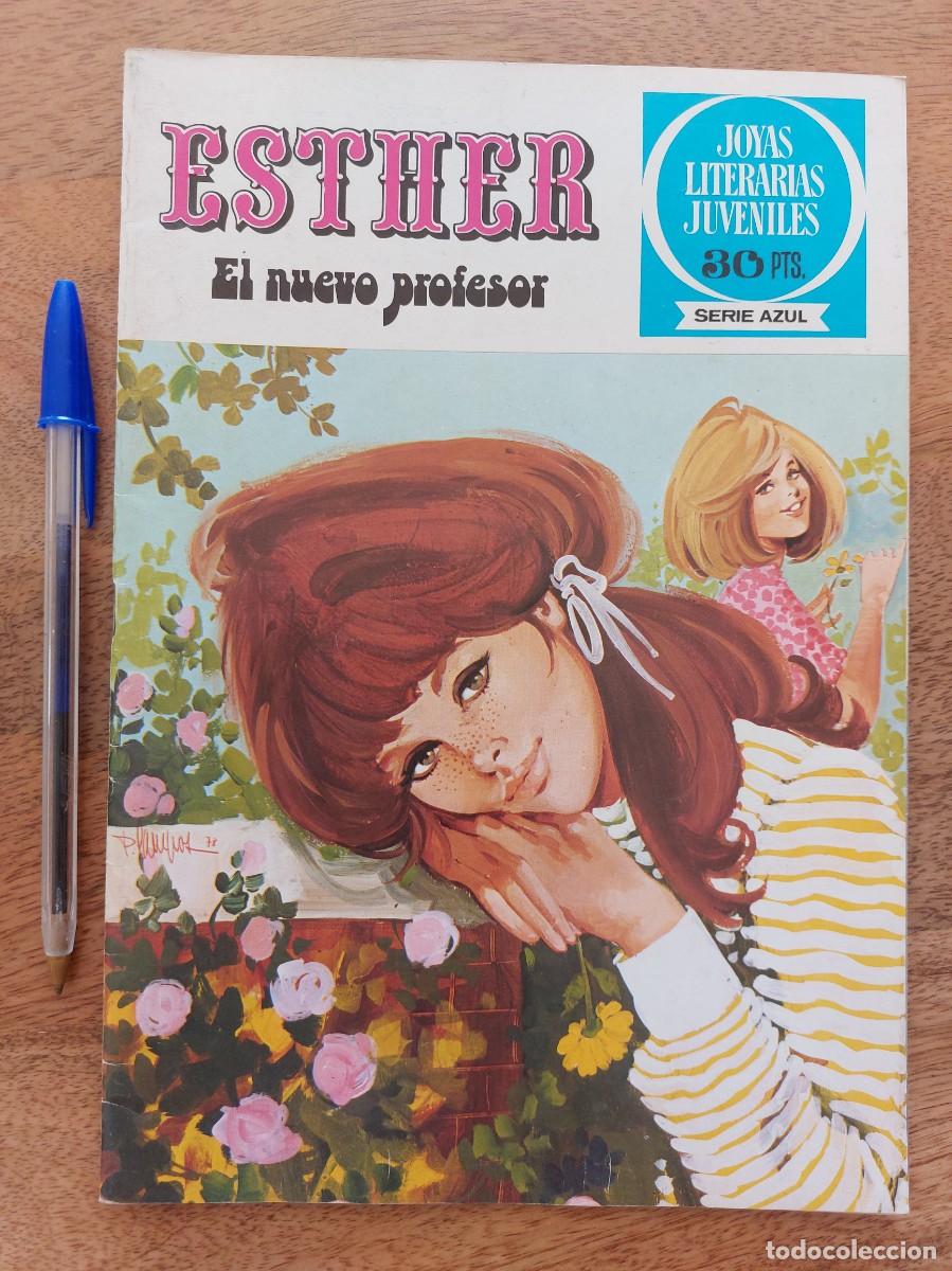 Coleccionismo de Revistas y Peri&oacute;dicos: Revista ESTHER - EL NUEVO PROFESOR - JOYAS LITERARIAS JUVENILES - A&Ntilde;O 1978
