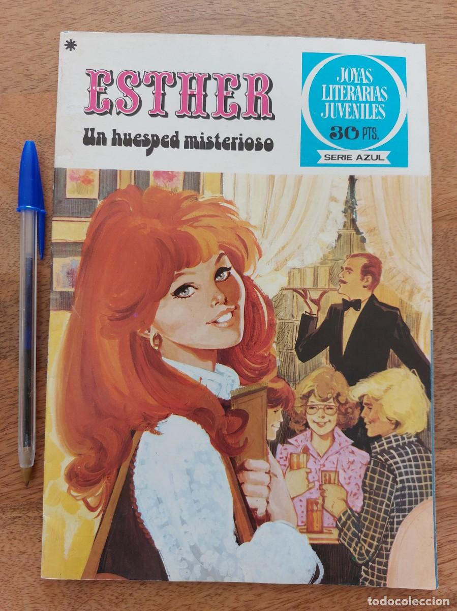 Coleccionismo de Revistas y Peri&oacute;dicos: Revista ESTHER - UN HUESPED MISTERIOSO - JOYAS LITERARIAS JUVENILES - A&Ntilde;O 1978