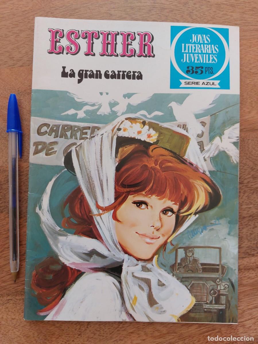 Coleccionismo de Revistas y Peri&oacute;dicos: Revista ESTHER - LA GRAN CARRERA - JOYAS LITERARIAS JUVENILES - A&Ntilde;O 1979