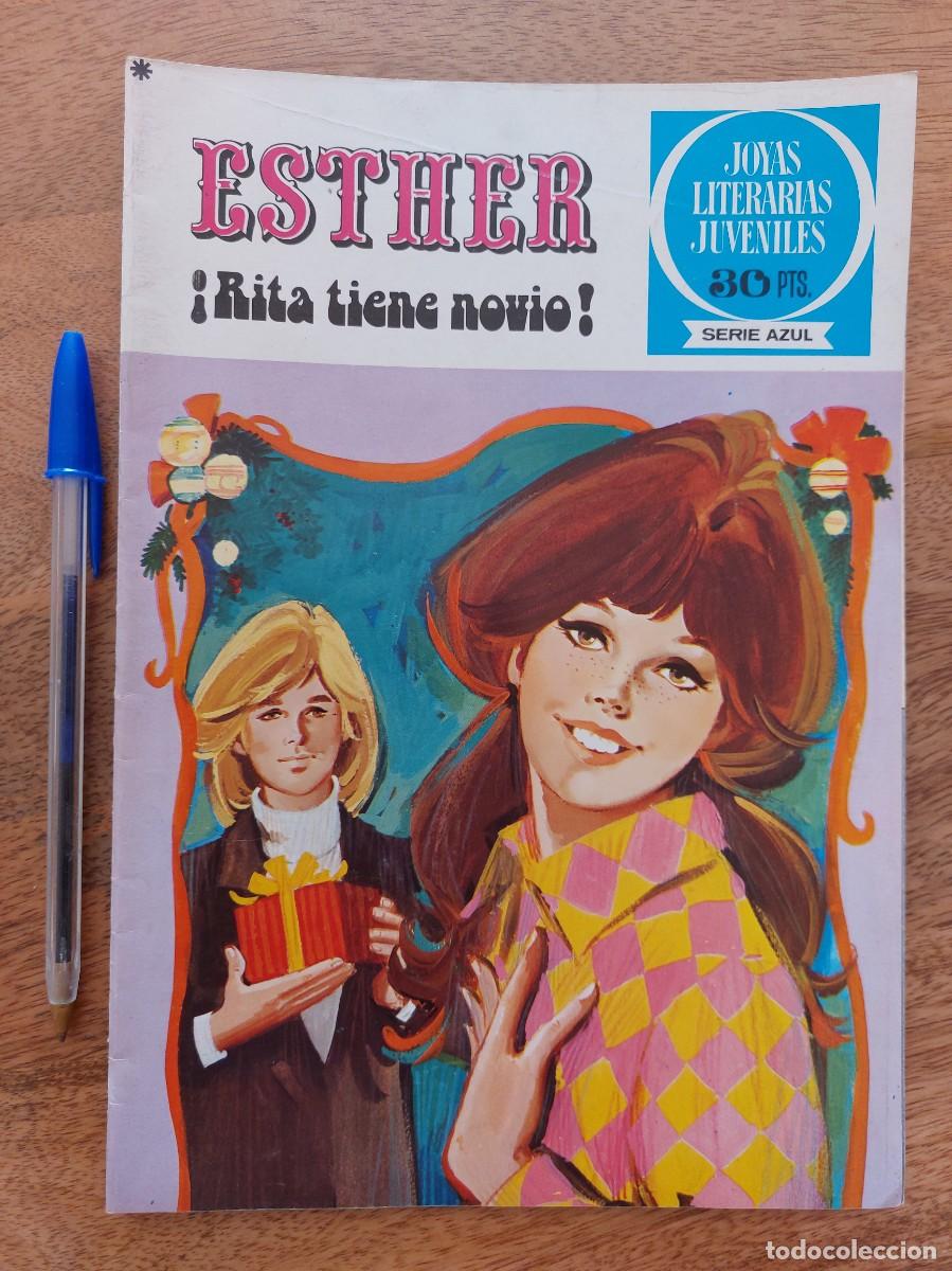 Coleccionismo de Revistas y Peri&oacute;dicos: Revista ESTHER - &iexcl; RITA TIENE NOVIO ! - JOYAS LITERARIAS JUVENILES - A&Ntilde;O 1978