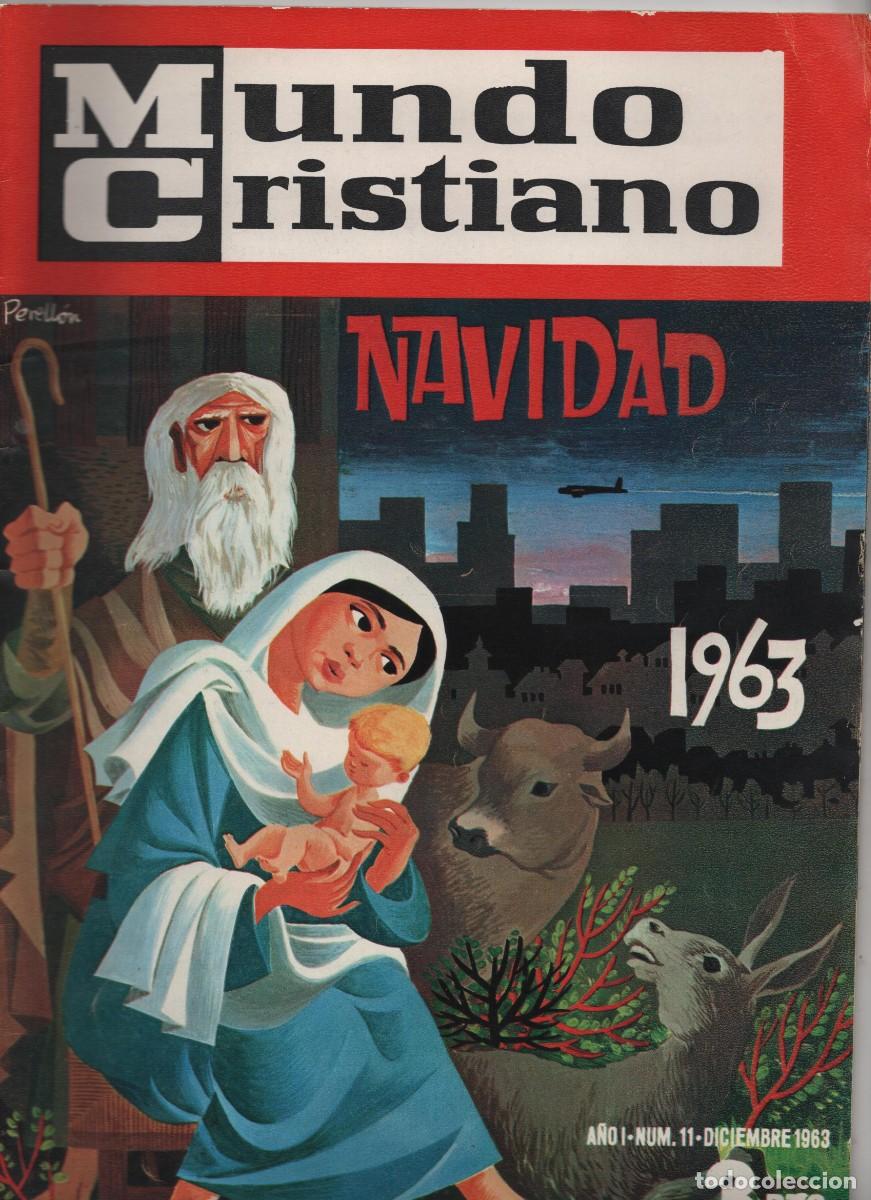 Coleccionismo de Revistas y Peri&oacute;dicos: MUNDO CRISTIANO NAVIDAD 1963 NUMERO 11 DICIEMBRE DE 1963