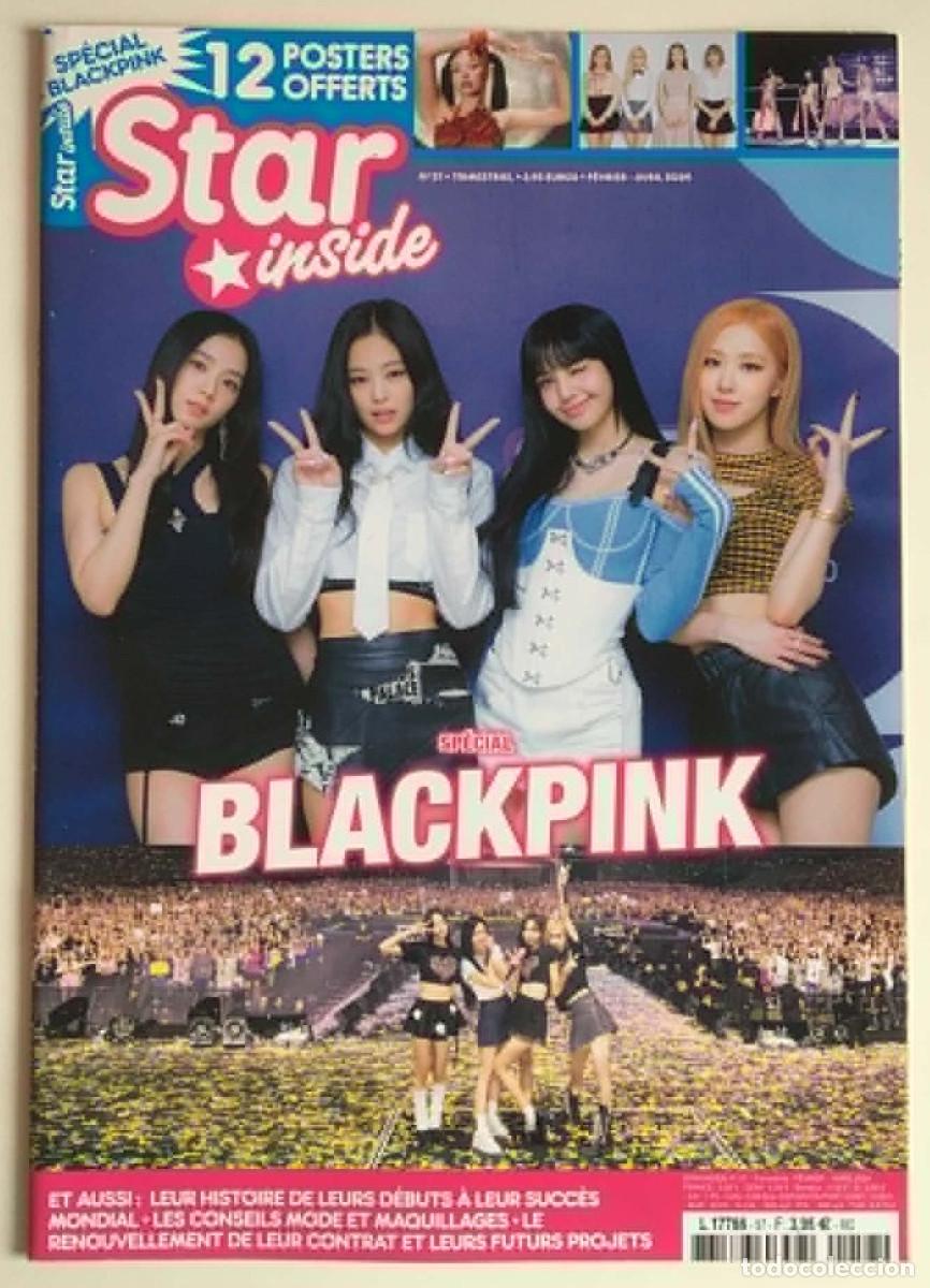 Coleccionismo de Revistas y Peri&oacute;dicos: Blackpink Special Edition Lisa Rose Jennie Jisoo Star Inside Magazine 2025