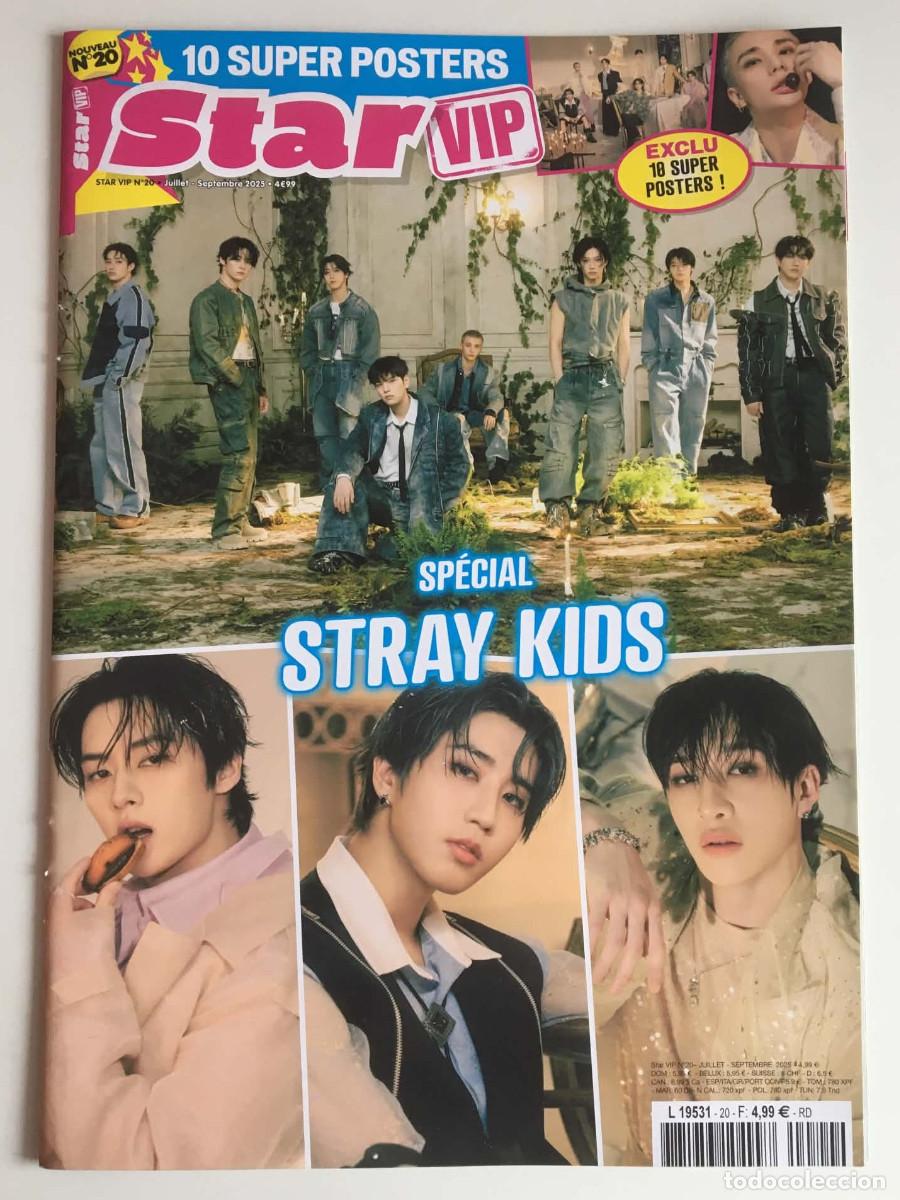 Coleccionismo de Revistas y Peri&oacute;dicos: Stray Kids Special Bangchan Lee Know Changbin Hyunjin Han Felix Seungmin I.N Star VIP Magazine K-Pop