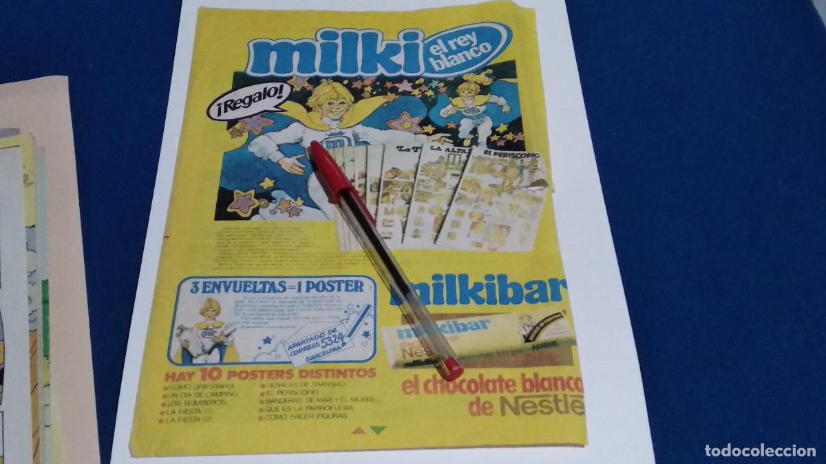 Colecionismo de Revistas e Jornais: PUBLICIDAD . ANUNCIO - NESTL&Eacute; MILKI CHOCOLATE BLANCO - HOJA REVISTA