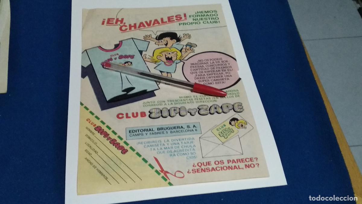 Coleccionismo de Revistas y Peri&oacute;dicos: PUBLICIDAD . ANUNCIO 1982 -CLUB ZIPI Y ZAPE- HOJA REVISTA