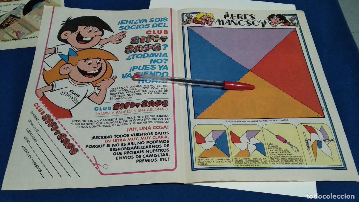 Coleccionismo de Revistas y Peri&oacute;dicos: PUBLICIDAD . ANUNCIO 1982 -CLUB ZIPI Y ZAPE + RECORTABLE - DOBLE HOJA REVISTA