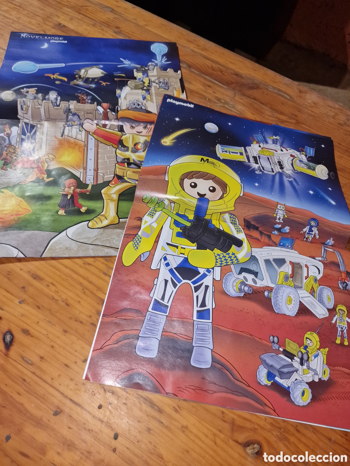 Coleccionismo de Revistas y Peri&oacute;dicos: Lote 2 revistas de playmobil sin uso, con dos p&oacute;ster,ver fotos