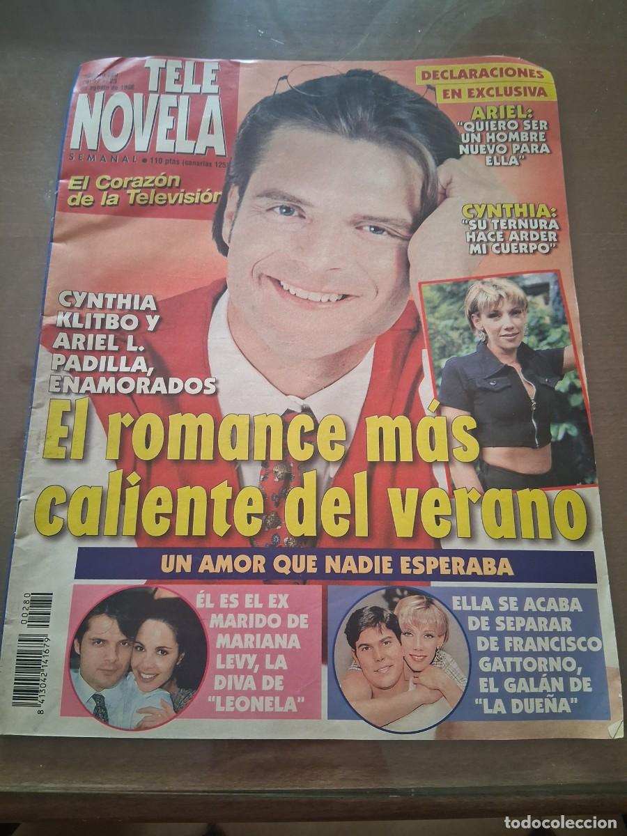 Coleccionismo de Revistas y Peri&oacute;dicos: Revista Tele novela 280 Leonela La Due&ntilde;a Alexis Ayala Jeannette Rodr&iacute;guez Mirada de mujer