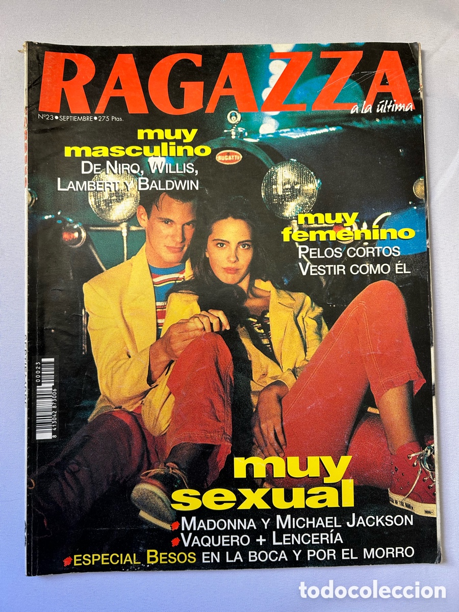 Colecionismo de Revistas e Jornais: REVISTA RAGAZZA N&deg; 23 - septiembre 1991