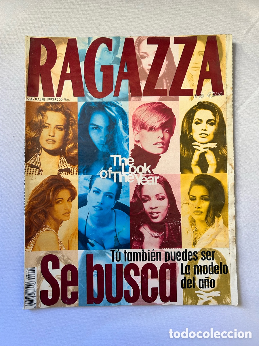 Colecionismo de Revistas e Jornais: REVISTA RAGAZZA N&deg; 42- abril 1993