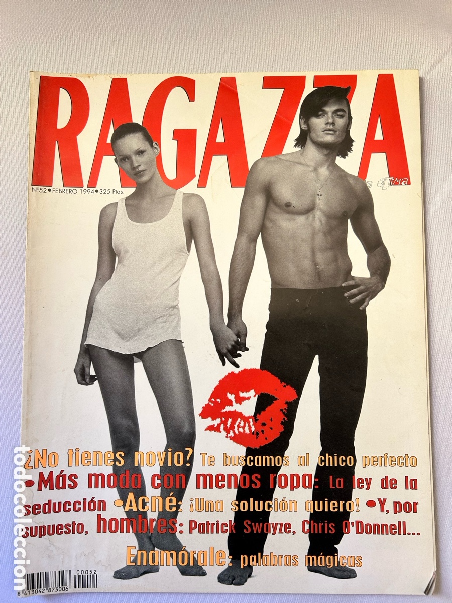 Sammeln von Zeitschriften und Zeitungen: REVISTA RAGAZZA N&deg; 52- febrero 1994 Helena Christensen Pearl Jam