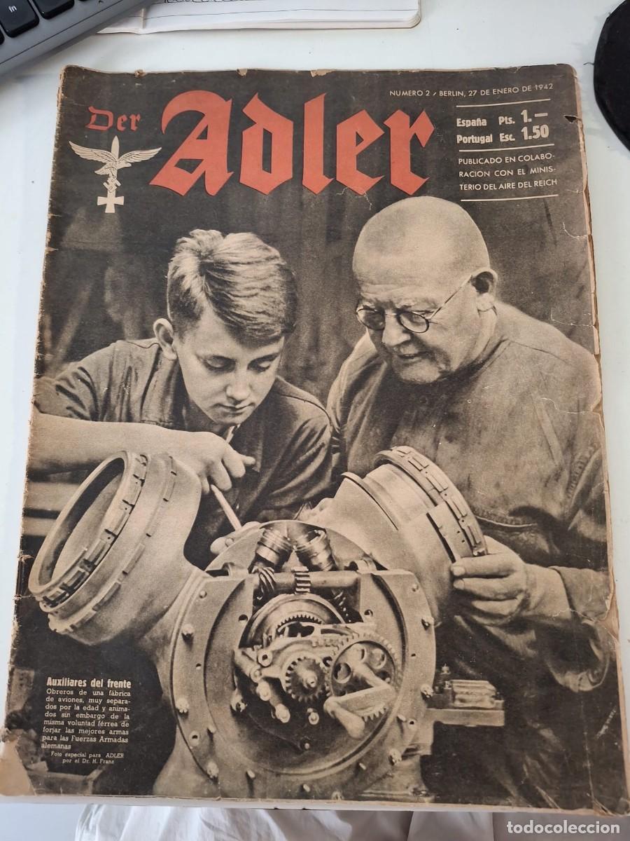 Coleccionismo de Revistas y Peri&oacute;dicos: Revista Der Adler Berlin 1942