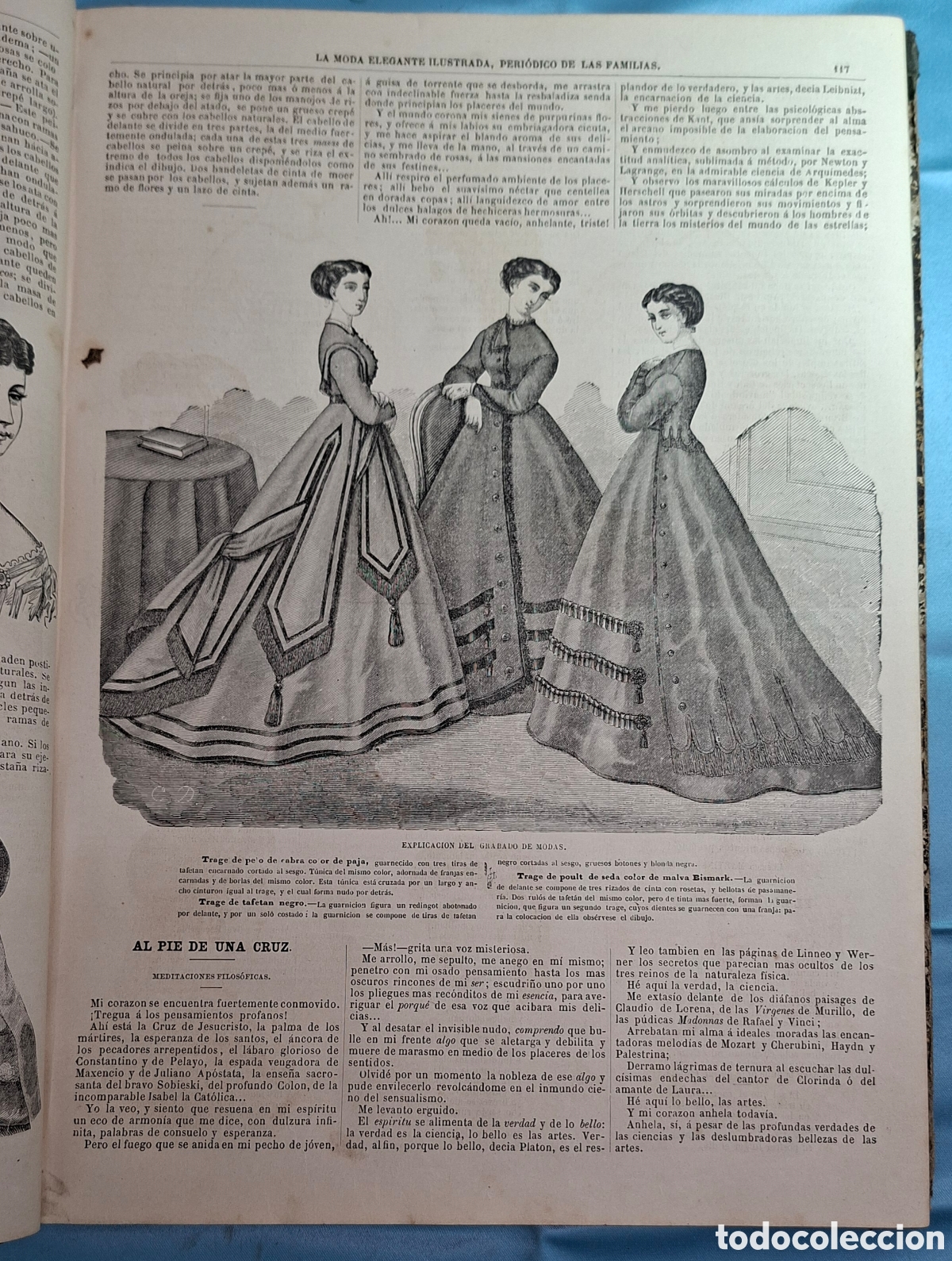 Coleccionismo de Revistas y Peri&oacute;dicos: La Moda Elegante Ilustrada 1867
