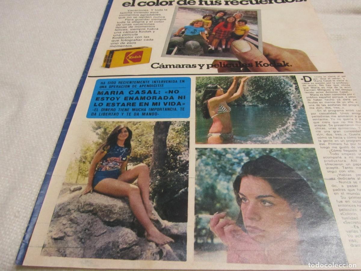 Coleccionismo de Revistas y Peri&oacute;dicos: MARIA CASAL,ARTICULO DE PRENSA