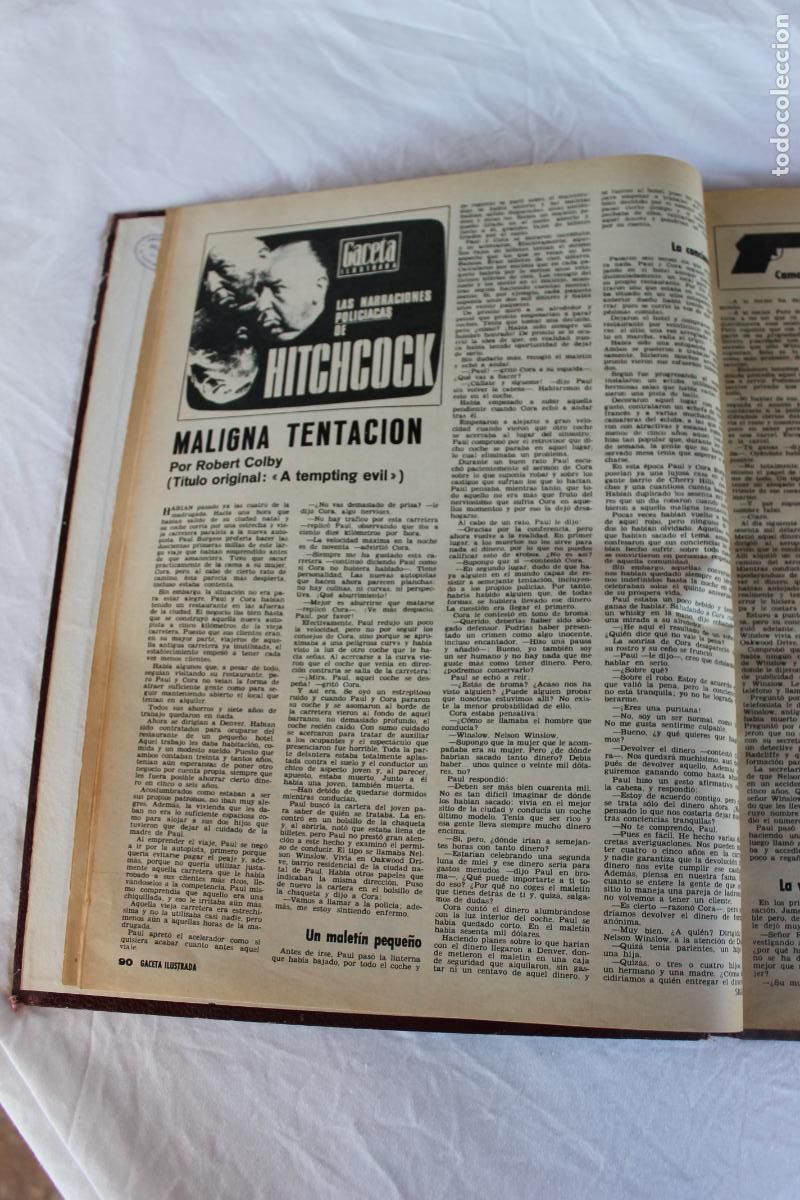 Coleccionismo de Revistas y Peri&oacute;dicos: LAS NARRACIONES POLICIACAS DE HITCHCOCK GAETA ILUSTRADA