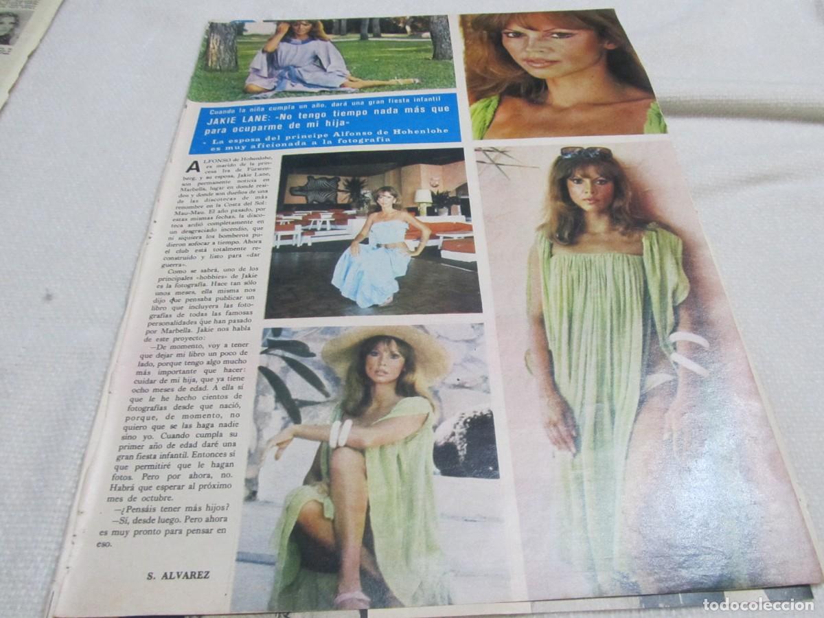 Coleccionismo de Revistas y Peri&oacute;dicos: JALIE LANE,ARTICULO DE PRENSA