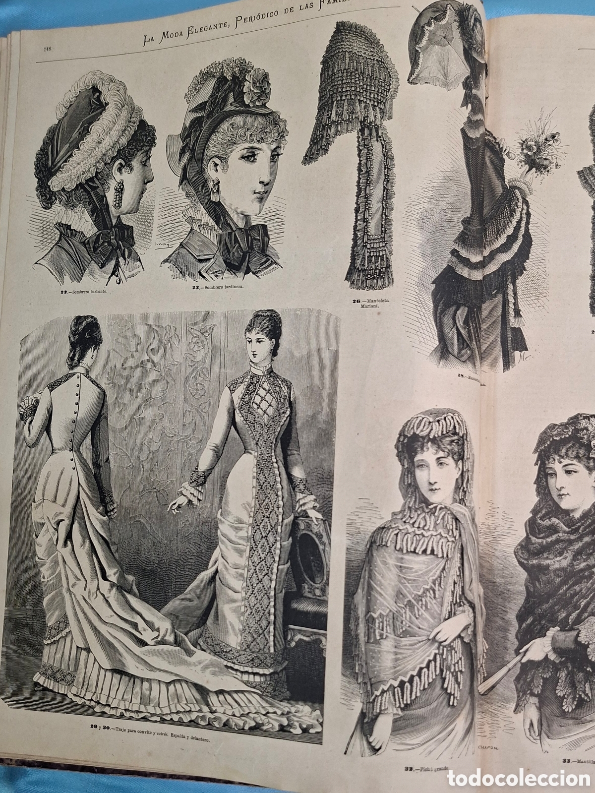 Coleccionismo de Revistas y Peri&oacute;dicos: La Moda Elegante Ilustrada a&ntilde;o 1879
